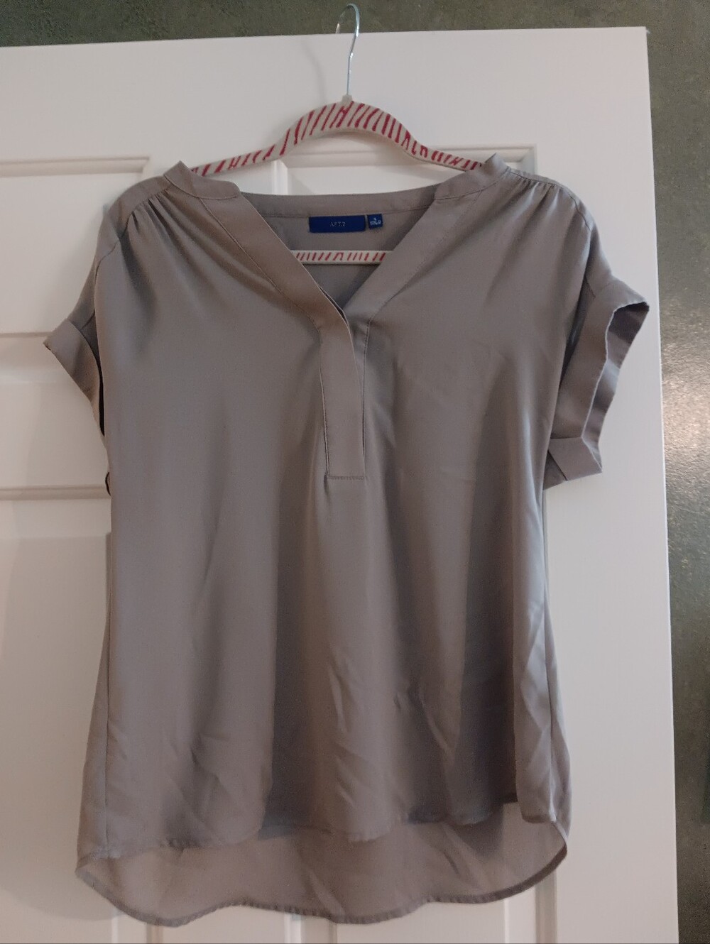 APT 9 Silky Blouse Grey